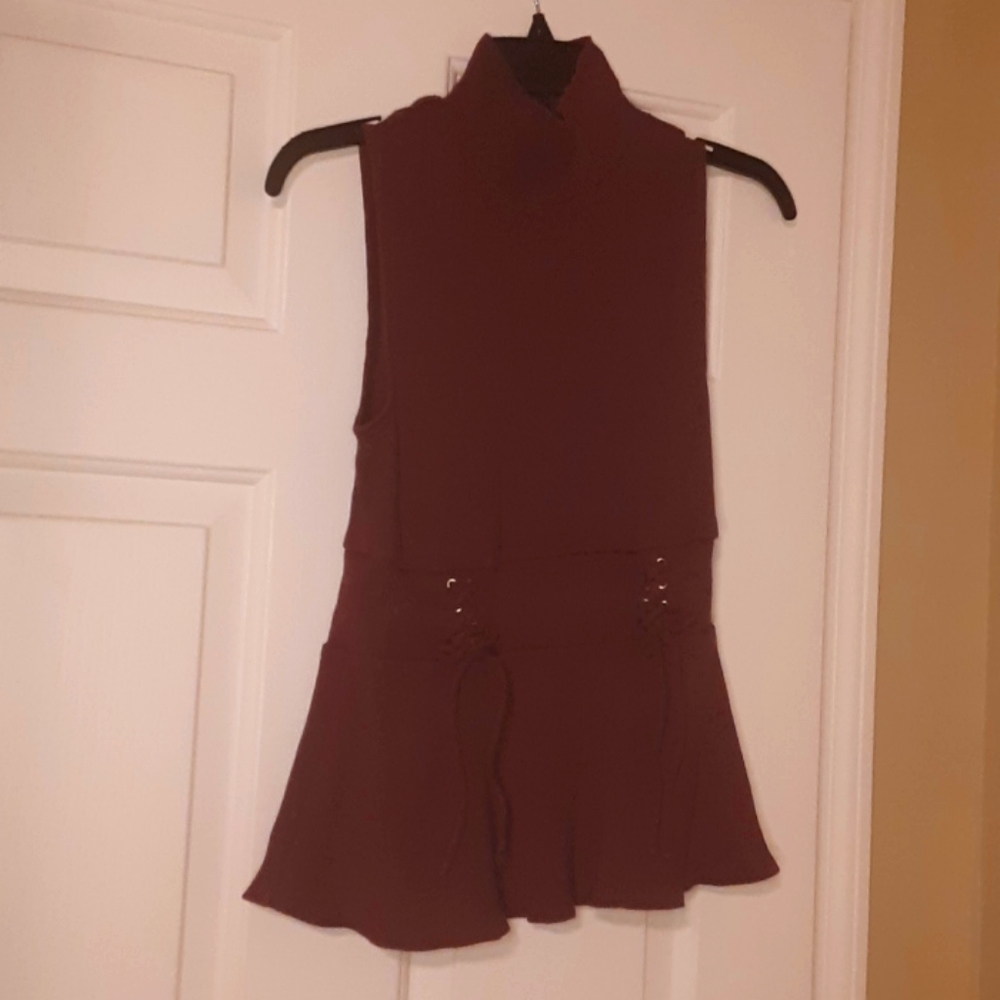 Burgundy Sweater